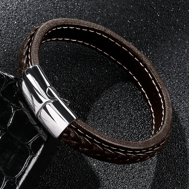 Cross-Border Men and woman's Leather Bracelet
