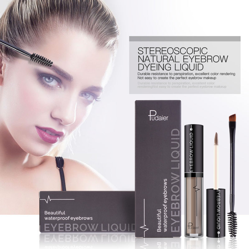 Europe and the United States Amazon explosion-proof waterproof non-fading eyebrow gel semi-permanent magic eyebrow factory wholesale